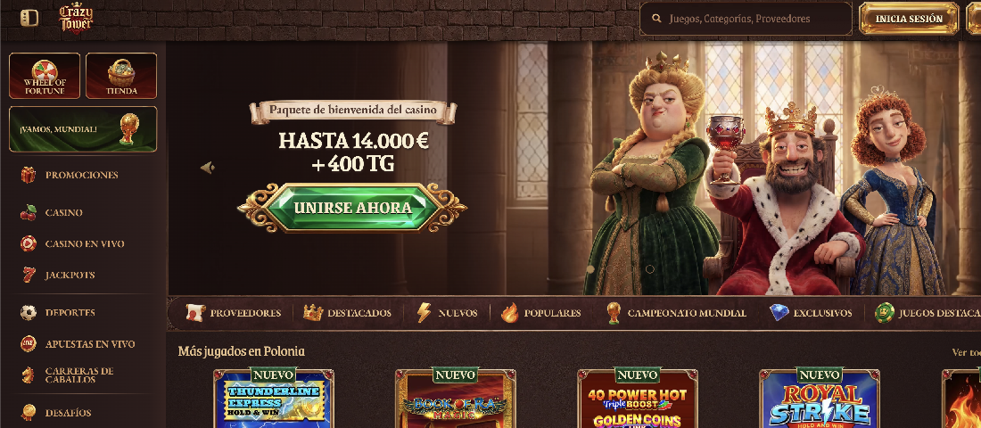 CrazyTower Casino